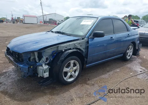 2007 Subaru Impreza 2.5I z USA, uszkodzony, nr VIN JF1GD61677G507610